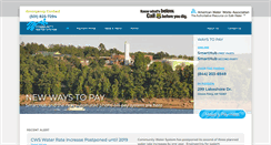 Desktop Screenshot of cwswater.org